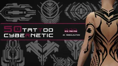 50 CYBERNETIC TATTOO