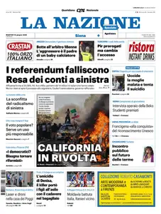 La Nazione Siena - 10 Giugno 2025
