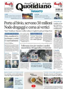 Quotidiano di Puglia Taranto - 3 Dicembre 2024
