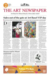 The Art Newspaper - Art Basel Miami Beach - 5 December 2024