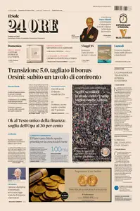 Il Sole 24 Ore - 29 Marzo 2026