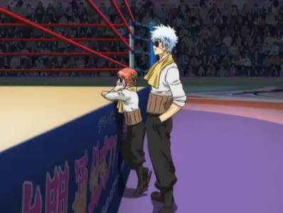 Gintama (2006 S04E13 163 The Black Ships Even Make a Scene When They Sink CBT