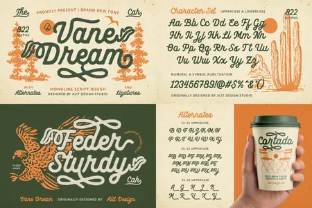 Vane Dream Typeface