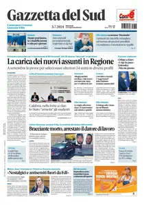 Gazzetta del Sud Catanzaro - 3 Luglio 2024