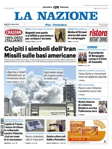 La Nazione Pisa Pontedera - 24 Giugno 2025