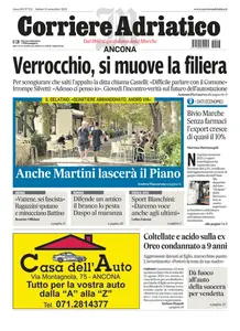 Corriere Adriatico Ancona - 13 Settembre 2025