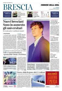 Corriere della Sera Brescia - 11 Novembre 2025