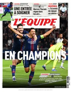 L’equipe du Jeudi 18 Septembre 2025