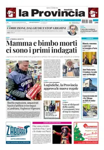 La Provincia Pavese - 21 Dicembre 2024
