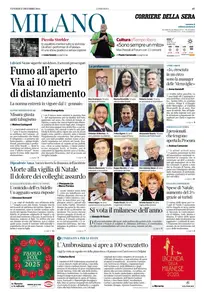 Corriere della Sera Milano - 27 Dicembre 2024