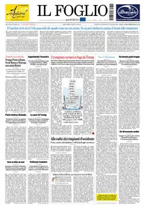 Il Foglio - 9 Agosto 2025