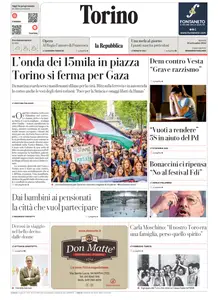 la Repubblica Torino - 23 Settembre 2025