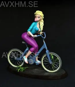 Princess ice - Elsa Bike