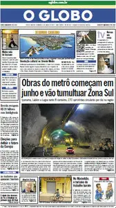 Jornal O Globo - 6 de maio de 2012 - Domingo