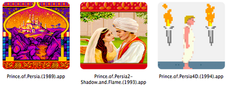Prince of Persia 1+2+4D - [mac osX Game] 