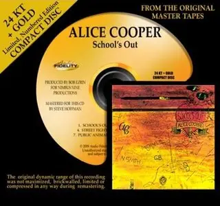 Alice Cooper - Audio Fidelity Editions '2009: Killer / Love It To Death / School's Out (1971/1972) RE-UP