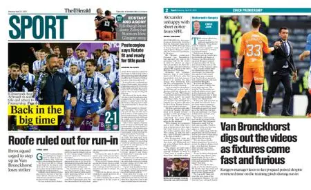 The Herald Sport (Scotland) – April 23, 2022