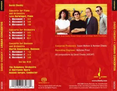 David Chesky - Urban Concertos (2006) [SACD to HiRes FLAC]