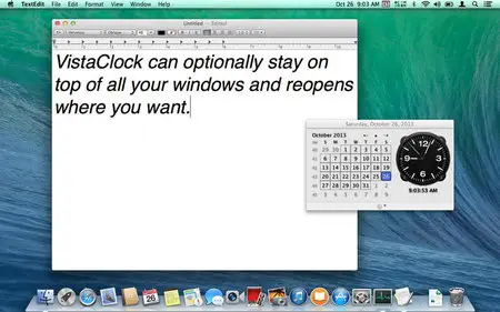 VistaClock v1.5.5 Mac OS X