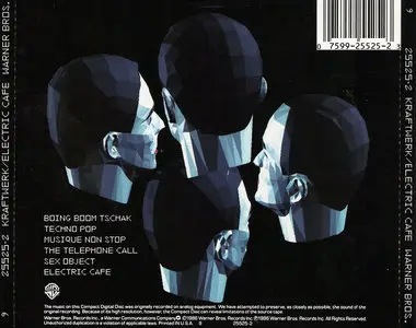 Kraftwerk - Electric Cafe (1986) [Non-Remastered English Version]