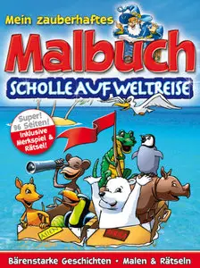 Mein zauberhaftes Malbuch – Scholle auf Weltreise