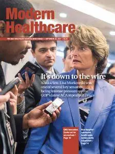 Modern Healthcare – September 25, 2017