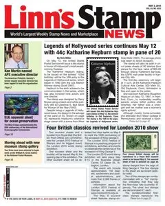 Linn's Stamp News. May 3, 2010