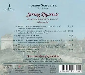 Joseph Joachim Quartet - Schuster: String Quartets Nos. 1-6 (2017)