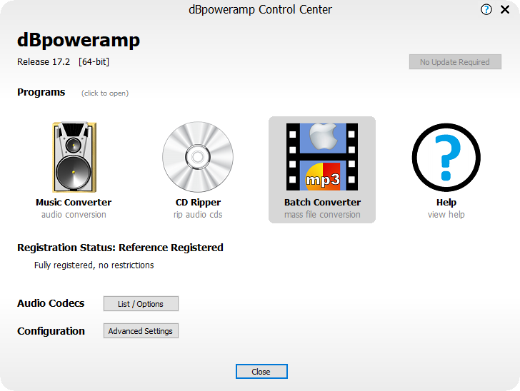 dBpoweramp Music Converter 2023.06.15 instal the last version for mac