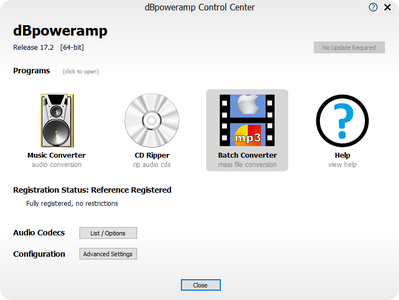 dBpoweramp Music Converter 2024.09.30 Reference macOS