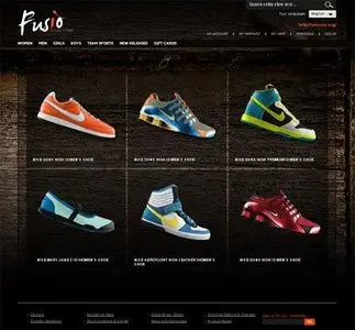 Shoes Store - Flash Site Template