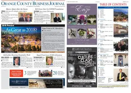 Orange County Business Journal – December 24, 2018