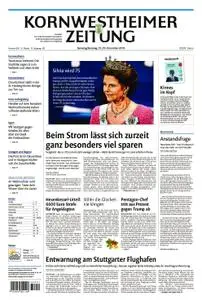 Kornwestheimer Zeitung - 22. Dezember 2018