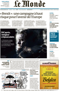 Le Monde du Mercredi 24 Février 2016