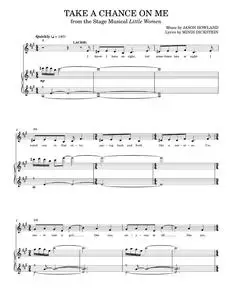 Take A Chance On Me - Jason Howland, Mindi Dickstein (Piano Vocal)