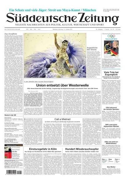 Sueddeutsche Zeitung vom 16.02.2010