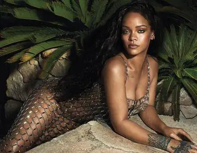 Rihanna by Mert Alas and Marcus Piggott for Vogue June 2018