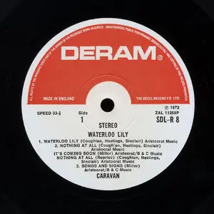 Caravan - Waterloo Lily (Deram 1972) 24-bit/96kHz Vinyl Rip