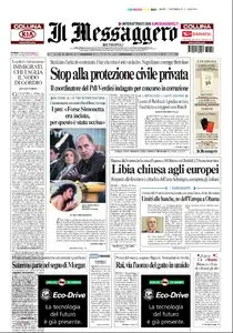 IL MESSAGGERO DEL 16 FEBBRAIO 2010