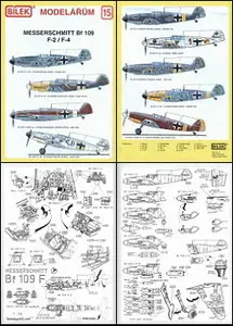 Bilek Modelarum 15 Messerschmitt Bf-109F-2/F-4