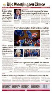 The Washington Times - January 16, 2019