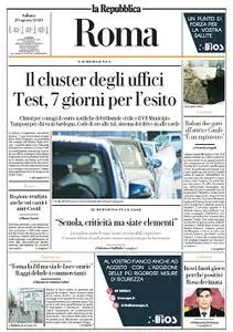 la Repubblica Roma - 29 Agosto 2020