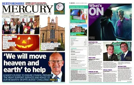 Hertfordshire Mercury Cheshunt and Waltham – October 27, 2022