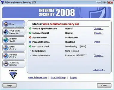 F-Secure Internet Security 2009 Multilingual