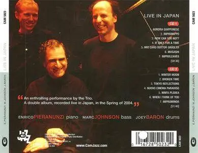 Enrico Pieranunzi/Marc Johnson/Joey Baron - Live In Japan (2CD) (2007) {Cam Jazz}