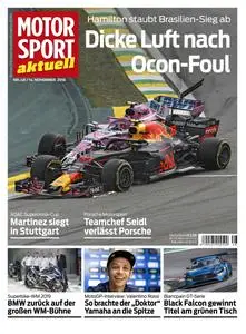 MOTORSPORT aktuell – 15. November 2018