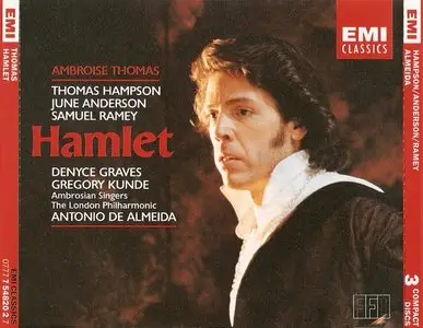 Ambroise Thomas - Hamlet (London Philharmonic Orchestra cond. by Almeida) [3 CD] (1993)