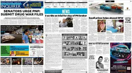 Philippine Daily Inquirer – April 05, 2018