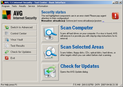 AVG Internet Security ver.7.5.448 Build 991