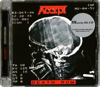 Accept - Death Row (1994) {2013, Reissue}